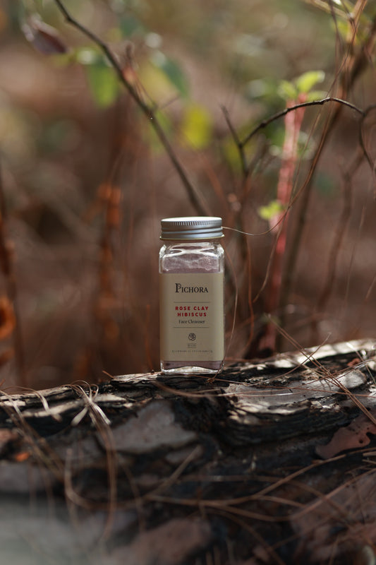 Pichora Rose Clay and Hibiscus Face Cleanser (50 gms)