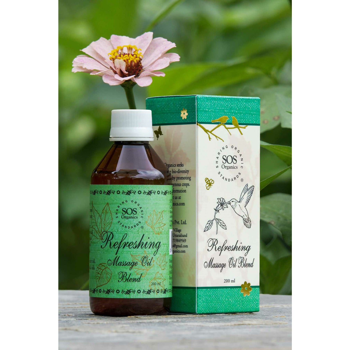 Refreshing Massage Oil Blend
